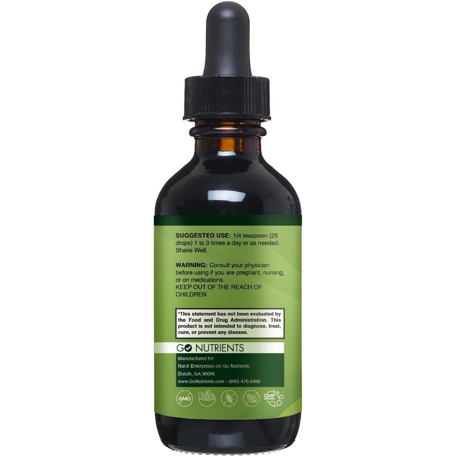 Iodine Edge® Nascent Iodine Supplement for Thyroid Go Nutrients