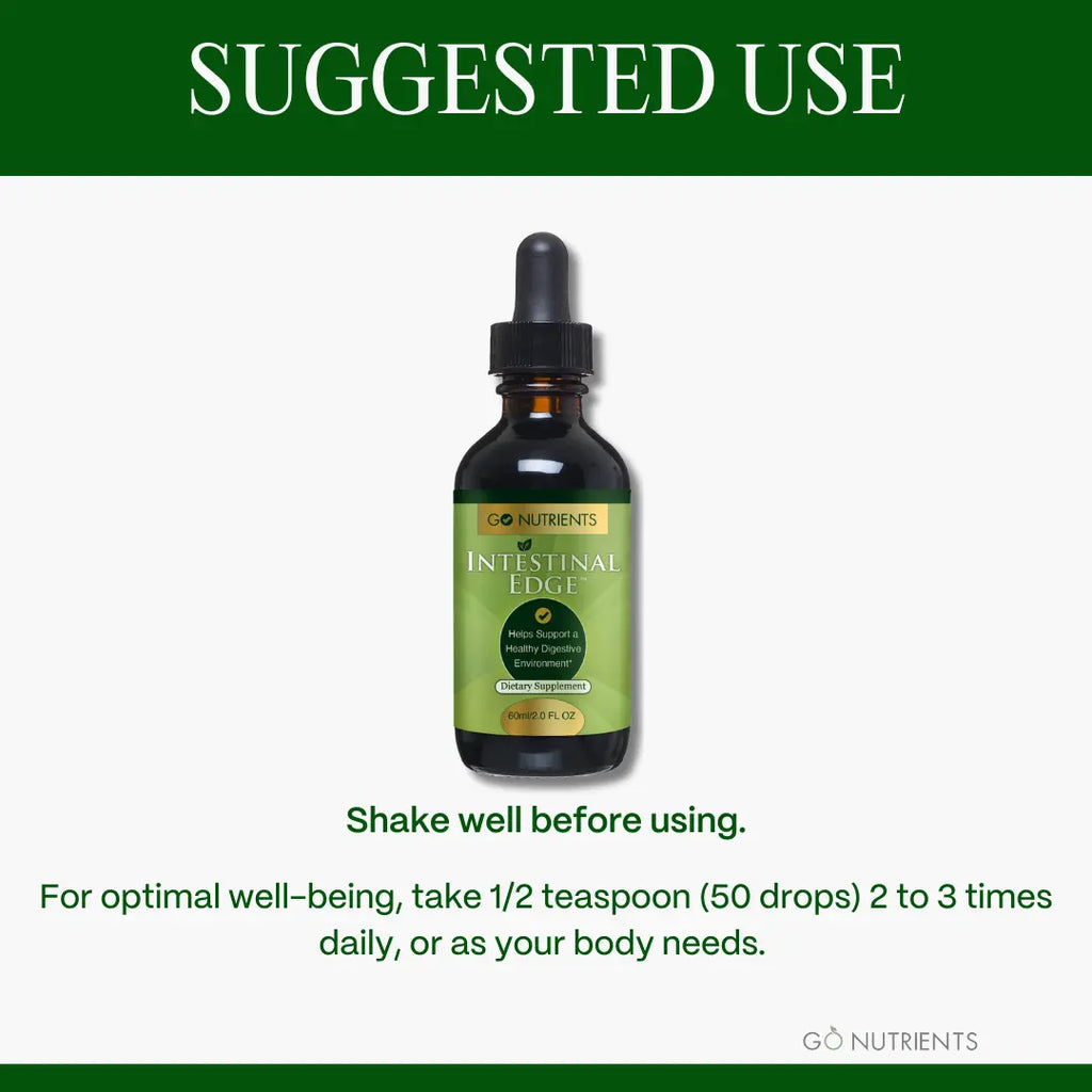 Intestinal Edge™ - Natural Parasite Cleanse Supplement – Go Nutrients