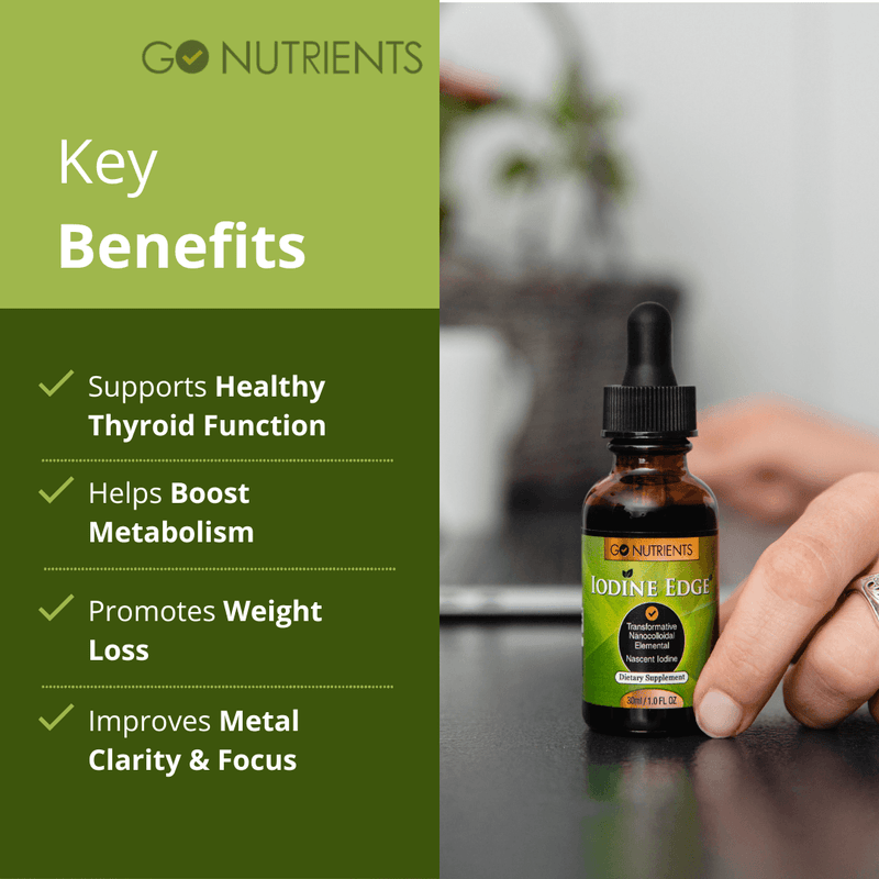 Nascent iodine and outlet weight loss